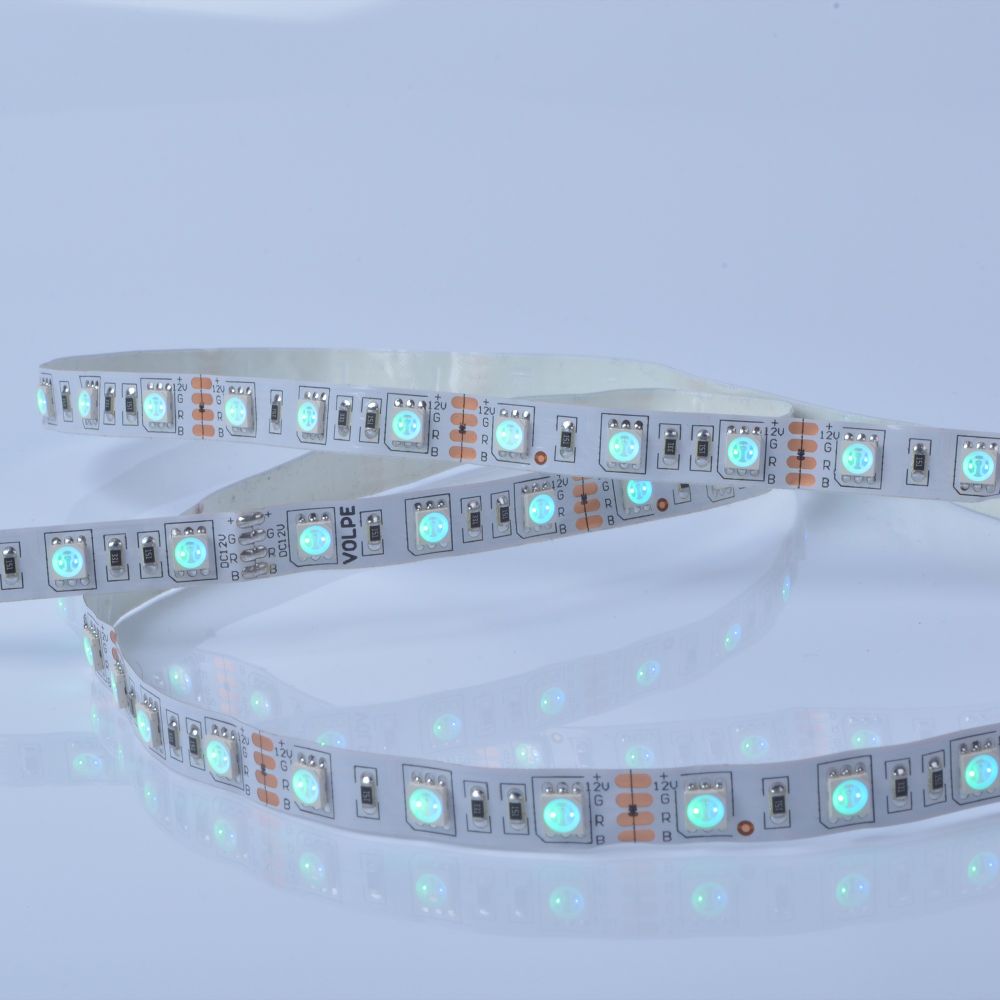 ULS-Q221 5050-60LED-m-IP20-3M-RGB RRP36C24 Комплект светодиодной ленты 3м. IP20. RGB. Адаптер 36Вт. Контроллер с пультом. TM Volpe.