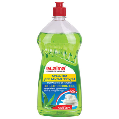 Средство для мытья посуды 1 кг, LAIMA PROFESSIONAL, концентрат, «Алоэ Вера»
