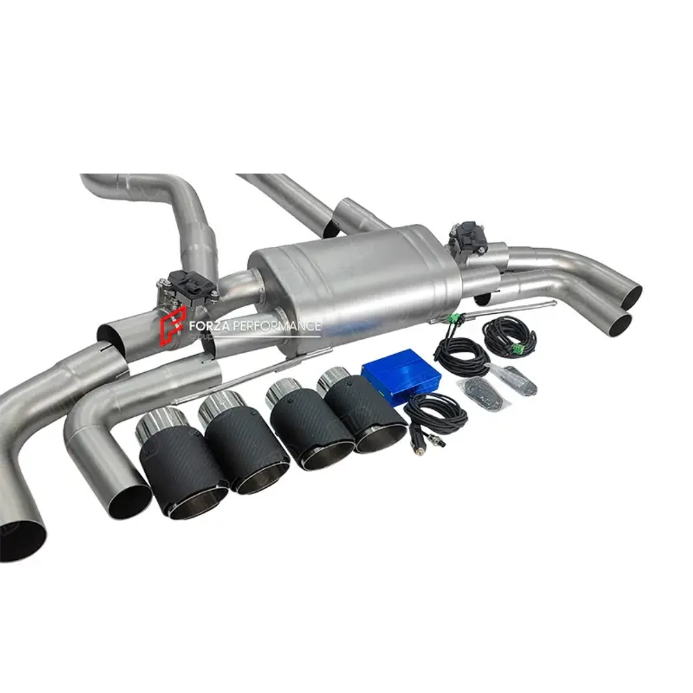 Спортивная выхлопная система с заслонками для BMW G42 M240i 2022+ 3.0 БМВ