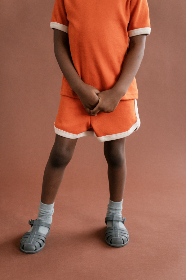 Шорты Папайя-сливочное облако