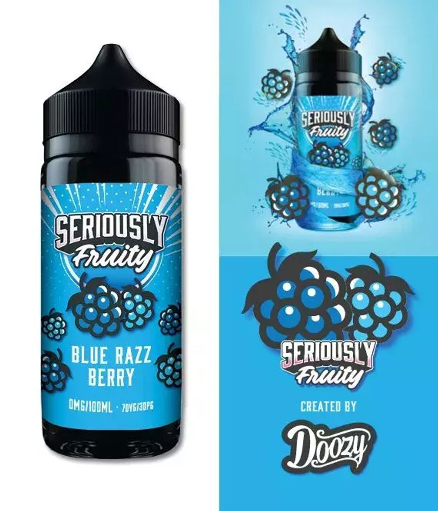 Blue razz Berry by Doozy (Seriously Fruity) 100мл