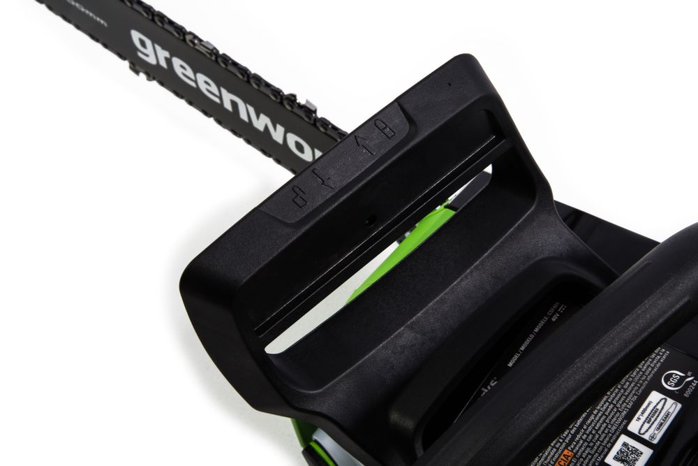 Аккумуляторная цепная пила Greenworks GD40CS18K4,2005807UA, 40v, 40 см, АКБ 2 А·ч и ЗУ