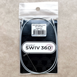 ChiaoGoo, Леска SWIV360, 125 см Large для съемных спиц размера L (готовая длина спиц 150см)