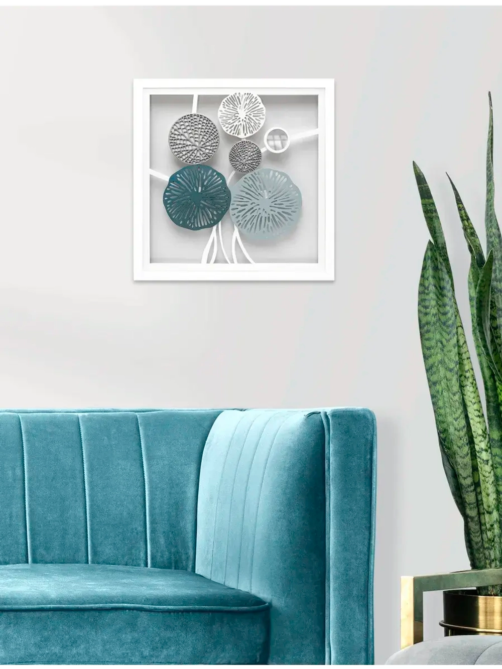 Декор для дома на стену 43*43 см