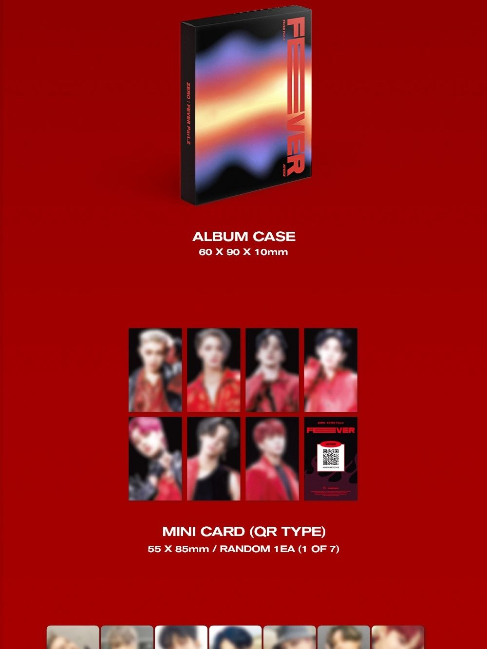 Альбом ATEEZ - ZERO : FEVER PART.2 PLATFORM RANDOM Version