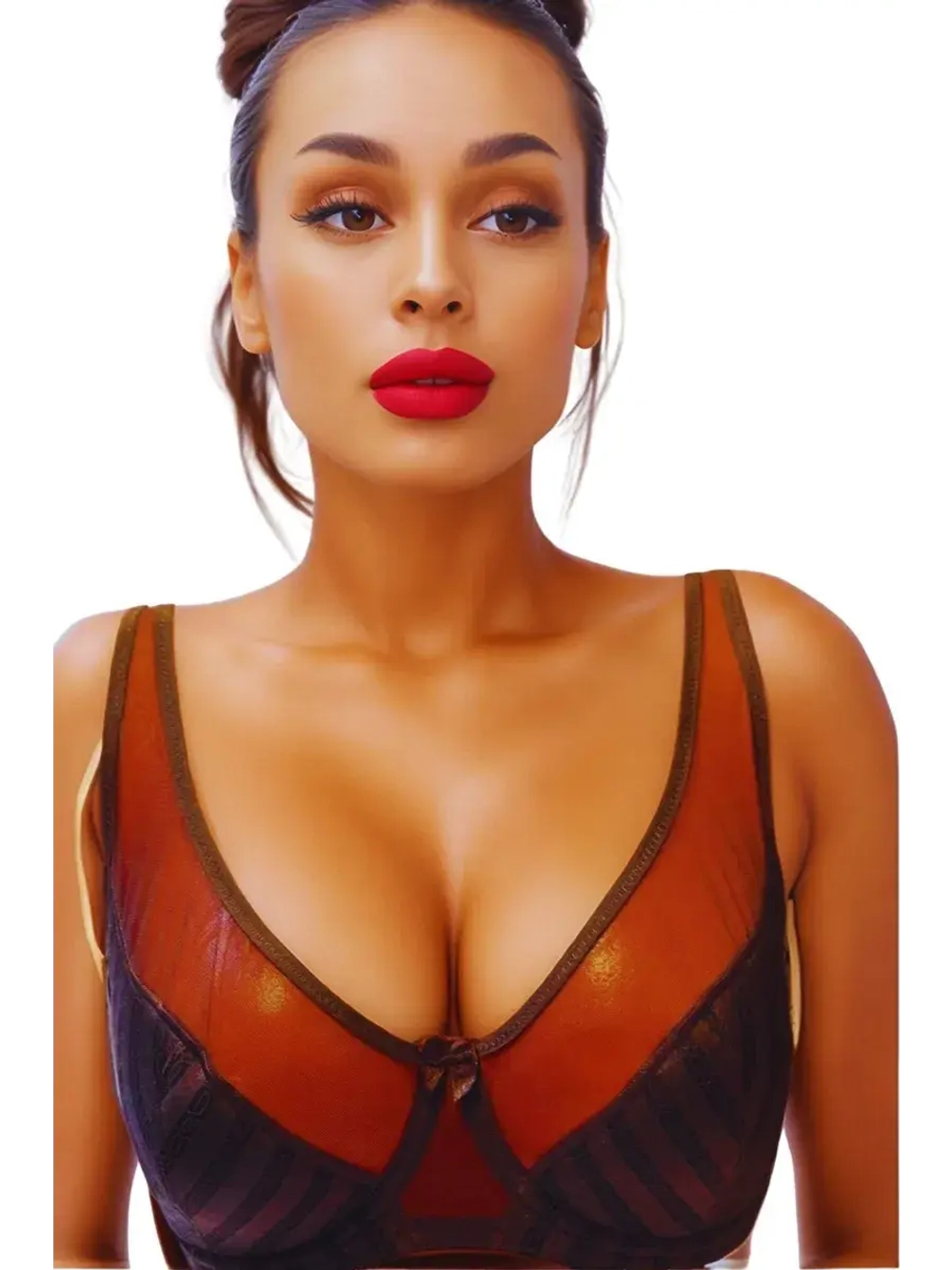 Франзуская модель Бюстгальтер большие размеры на косточке