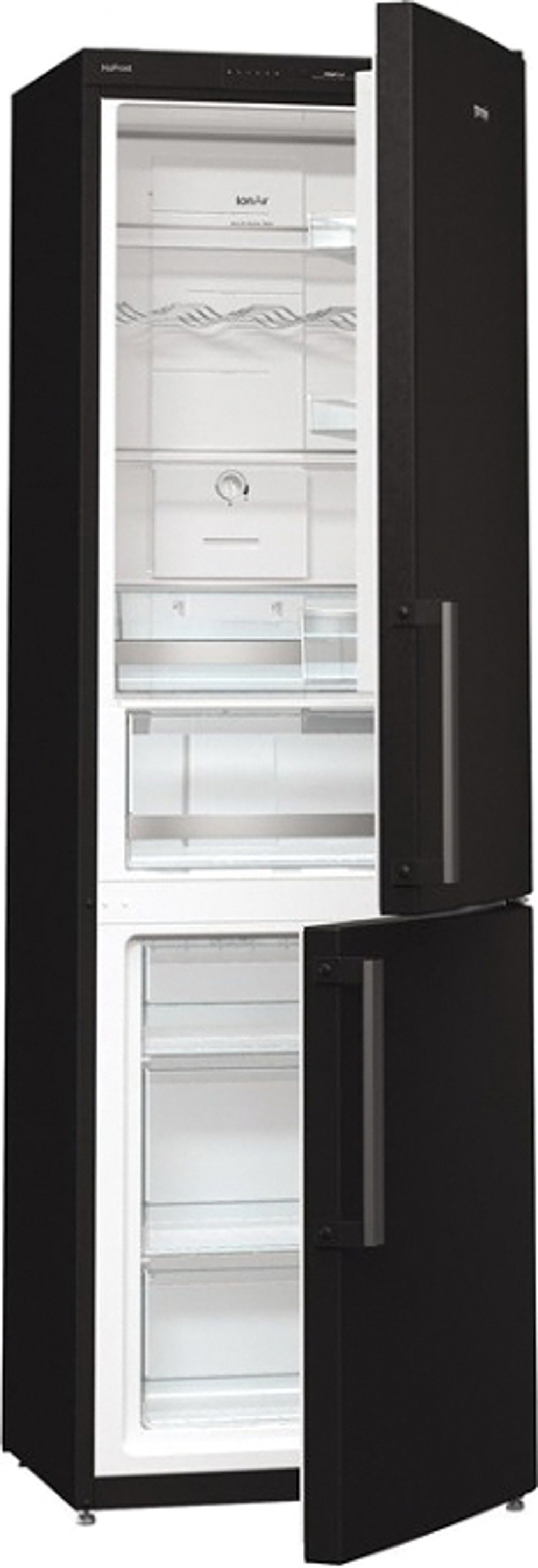 Отдельностоящий двухкамерный холодильник Gorenje NRK 6192 JBK