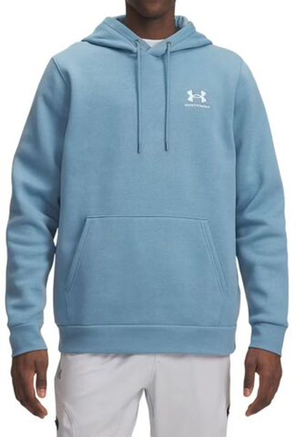Куртка теннисная Under Armour Icon Fleece - blue smoke/white
