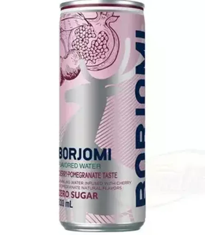 Минеральная вода BORJOMI Cherry/Pomegranate  0.33 л