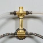 Душевая кабина DTO ЕМ4590 N LED с гидромассажем 90х90