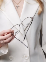 Оправа солнцезащитные очки с накладками защита зрения