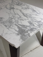 Стол М-City DISAUR Эзмир (Esmir) 180 Арабескато (Matte Arabescato Solid Ceramic), Орех