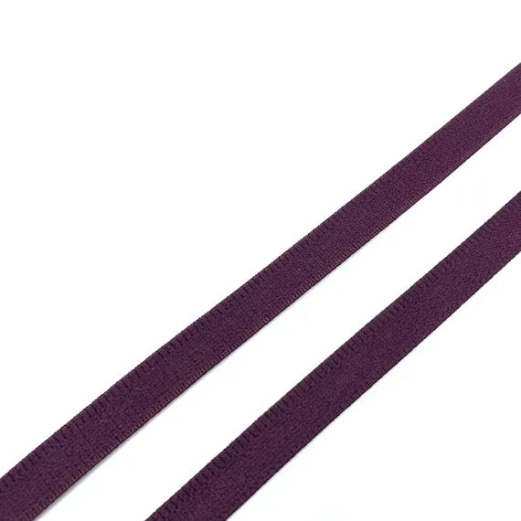 Резинка отделочная слива 10 мм (цв. 076), 628/10