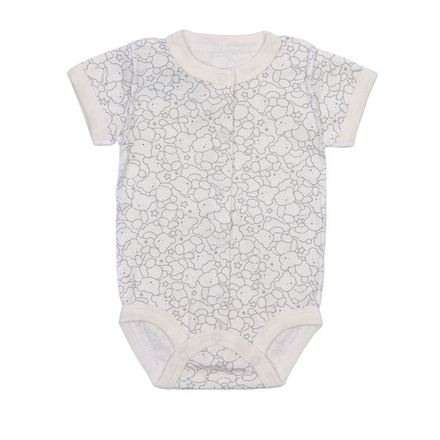 Боди с коротким рукавом контур с мишками