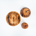 Набор деревянной детской посуды Art of Siberia из сибирского кедра TN60