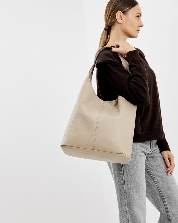 Сумка 678 03 тауп светлый