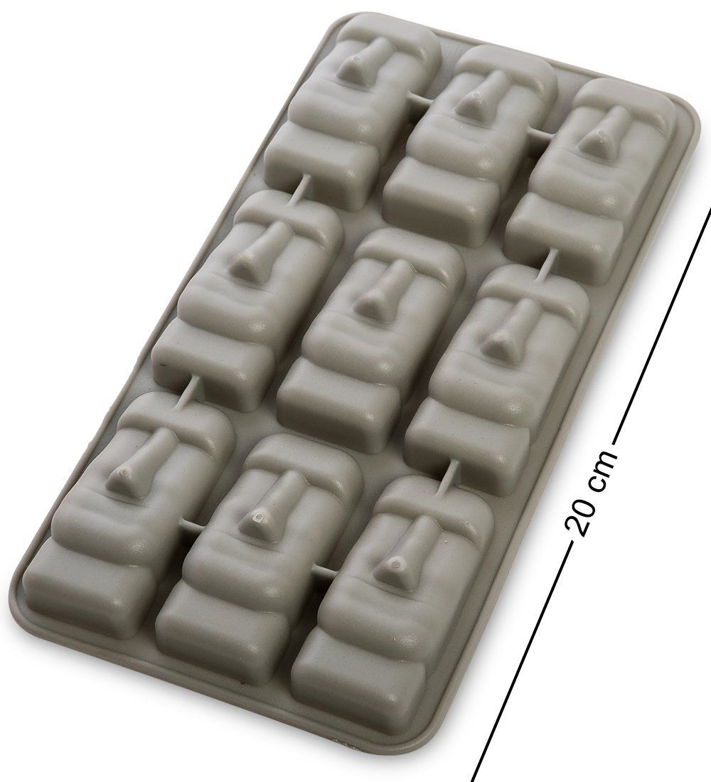 DN-08 Форма для льда «Моаи. Остров Пасхи»