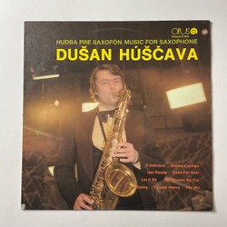 Винтажная виниловая пластинка LP Dusan Huscava Hudba Pre Saxofon Music For Saxophone (Чехословакия 1979)
