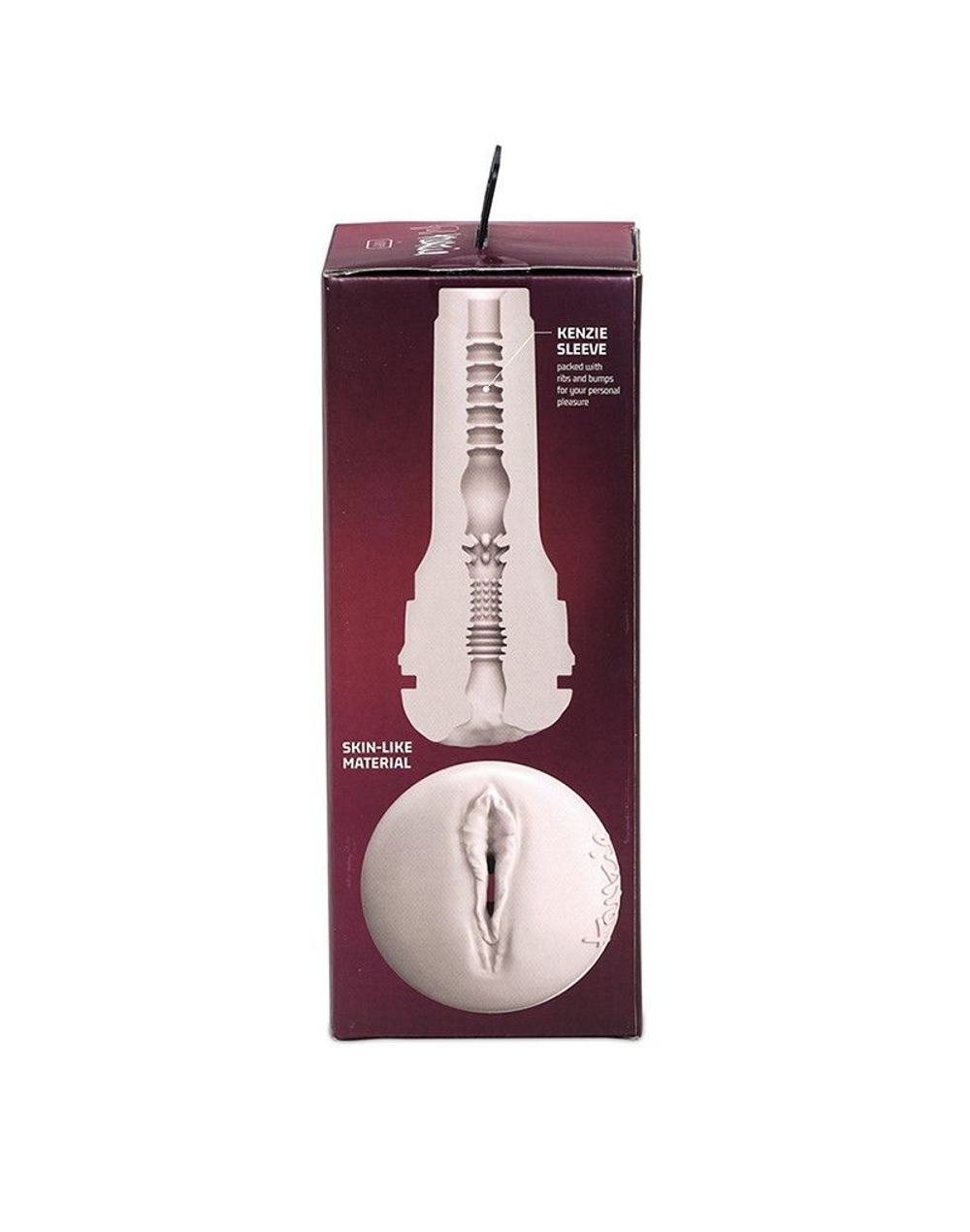 Телесный мастурбатор FeelStar Stroker Kenzie Taylor (Цвет: телесный)