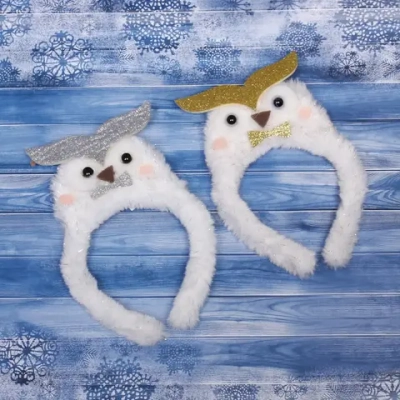 Ободок карнавальный «Совушка» 20 см