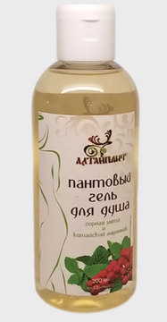 Пантовый гель для душа горная мята и китайский лимонник