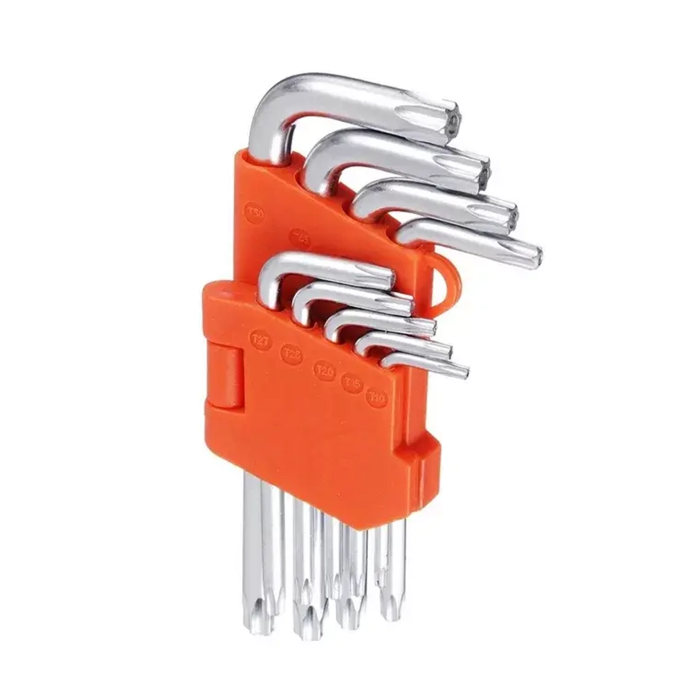Набор ключей Torx укороченных Г-образных 9 пр. Т10Т50 Professional