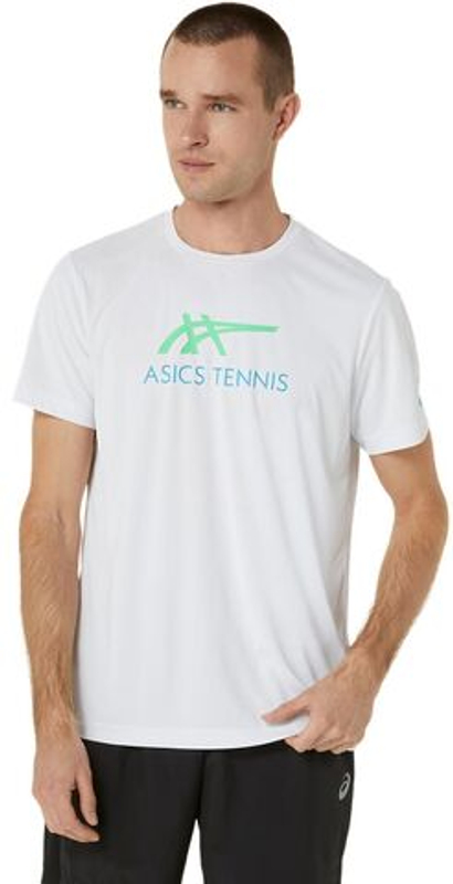 Теннисная футболка Asics Court Graphic - White