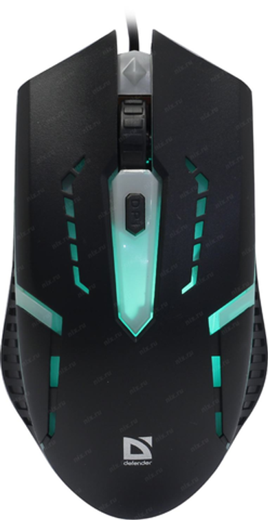Манипулятор Defender Optical Mouse Flash <MB-600L> (RTL) USB 4btn+Roll <52600>