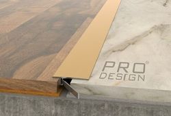 Порог алюминиевый Pro Design Doorstep 571 шампань, 1800x25x6 мм