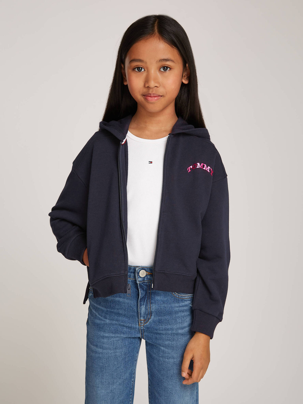 Худые Tommy Hilfiger - темно-синий(KG0KG08193)