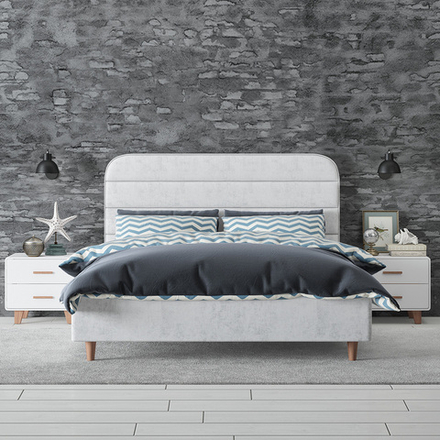 Skandy (Корона) Кровать двухместная 1200мм/1400мм/1600мм/1800мм