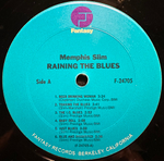Memphis Slim - Raining The Blues 2LP (США 1986г.)