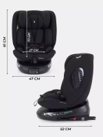 Автокресло RANT AY819 "HELIX" isofix Black (40-150см)