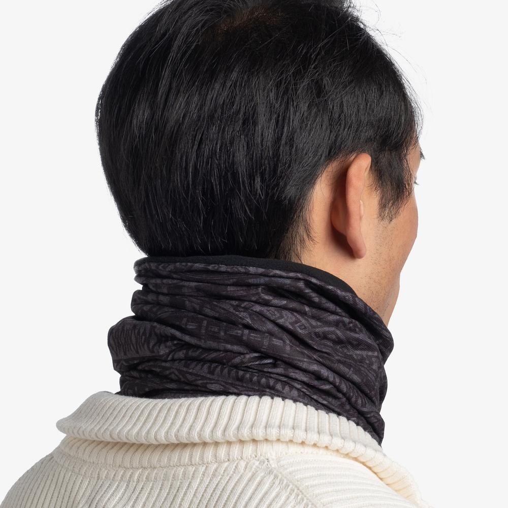 Шарф-труба с флисом двухсторонний Buff Polar Reversible Urid Black