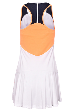 Теннисное платье Lotto Top W IV Dress 1 - bright white/orange
