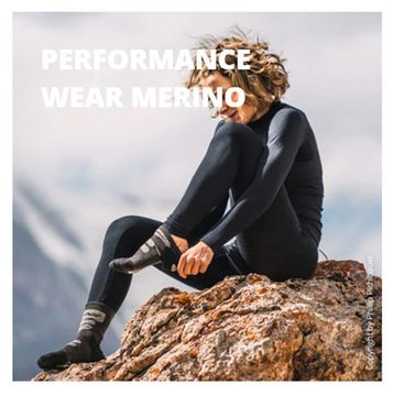 Термо бельё женское LENZ - set of merino 24/25