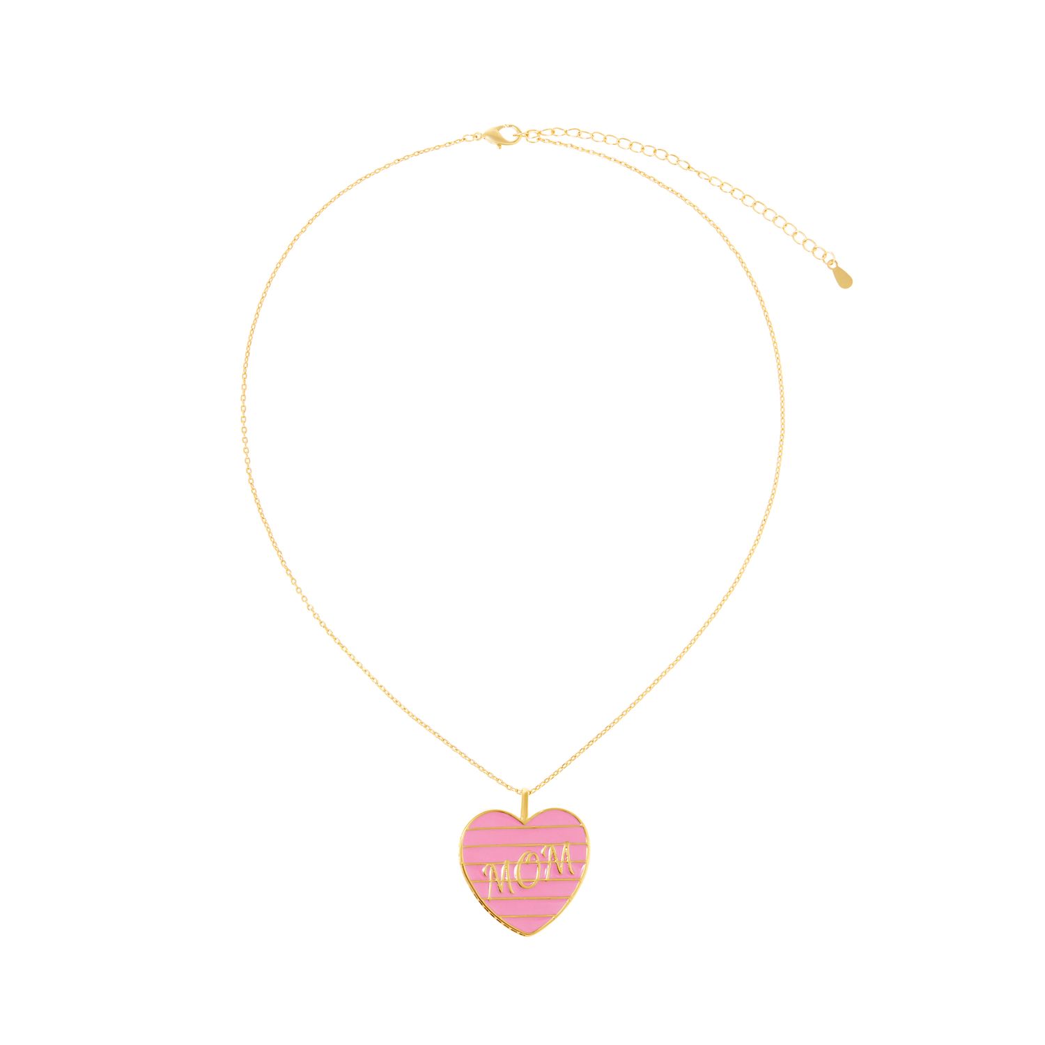 Колье Mom Necklace – Pink