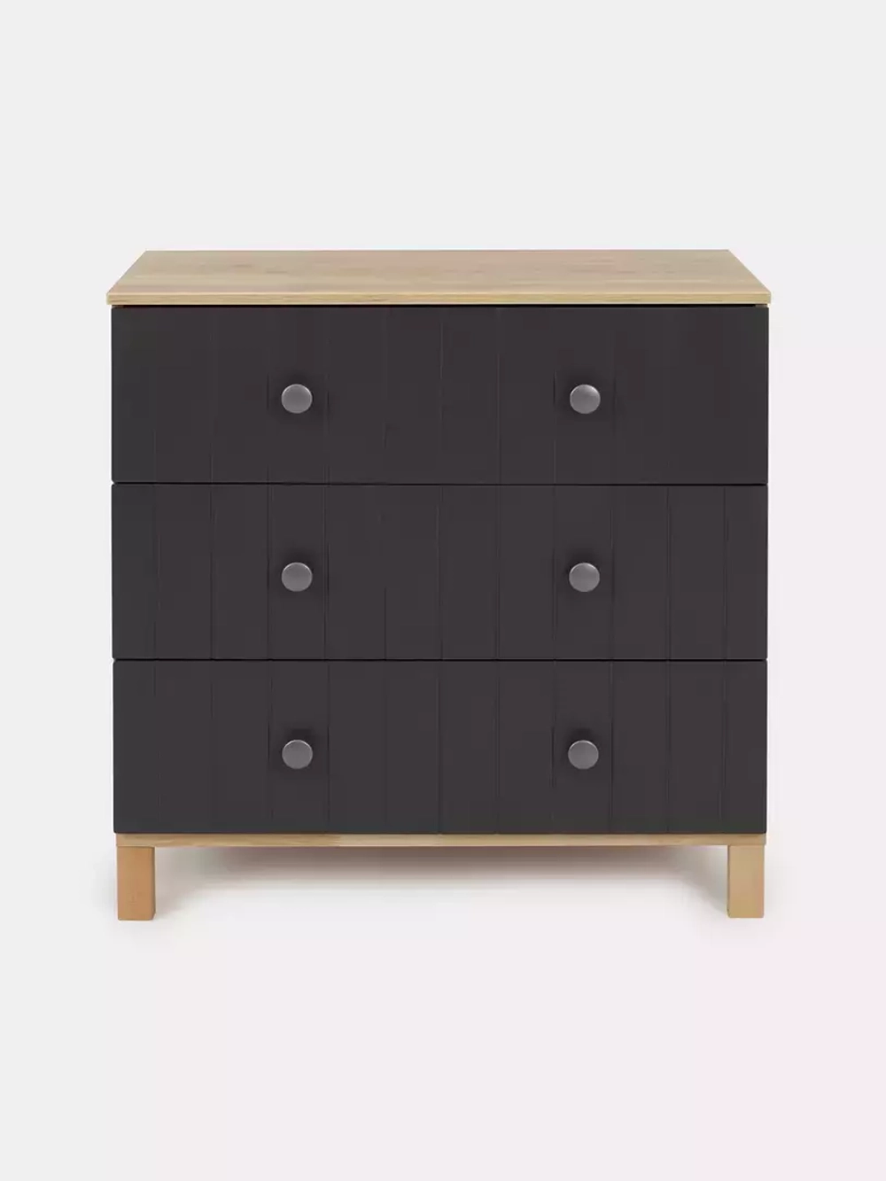 Комод RANT "BAMBOO" 84см 3 ящ. (арт.108) Moon Grey