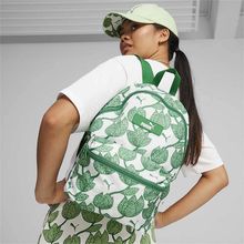 Рюкзак спорт. PUMA Core Pop Backpack, 07985505, полиэстер, бело-зеленый
