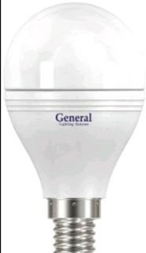 Лампа светодиодная GLDEN-G45F-B-7-230-E14-6500