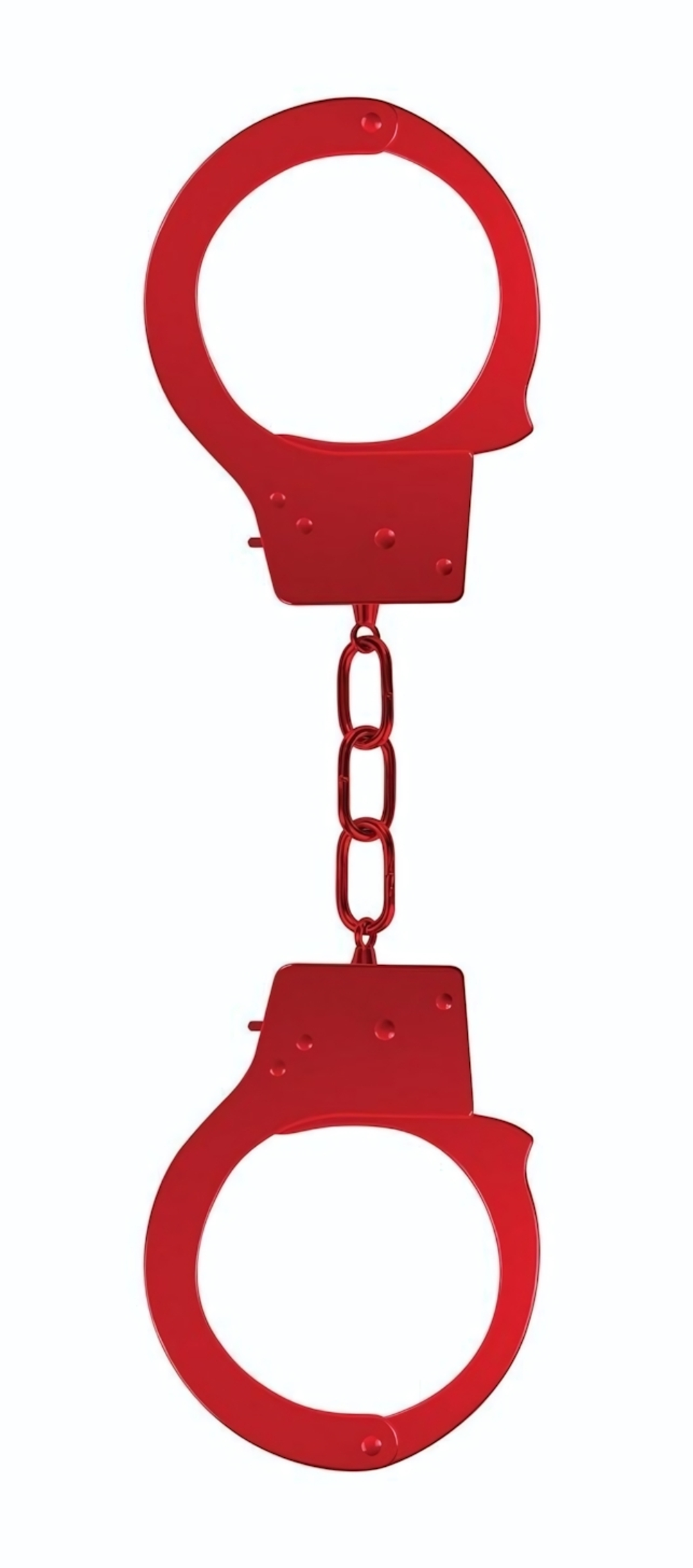 Красные наручники OUCH! Red (Цвет: красный)