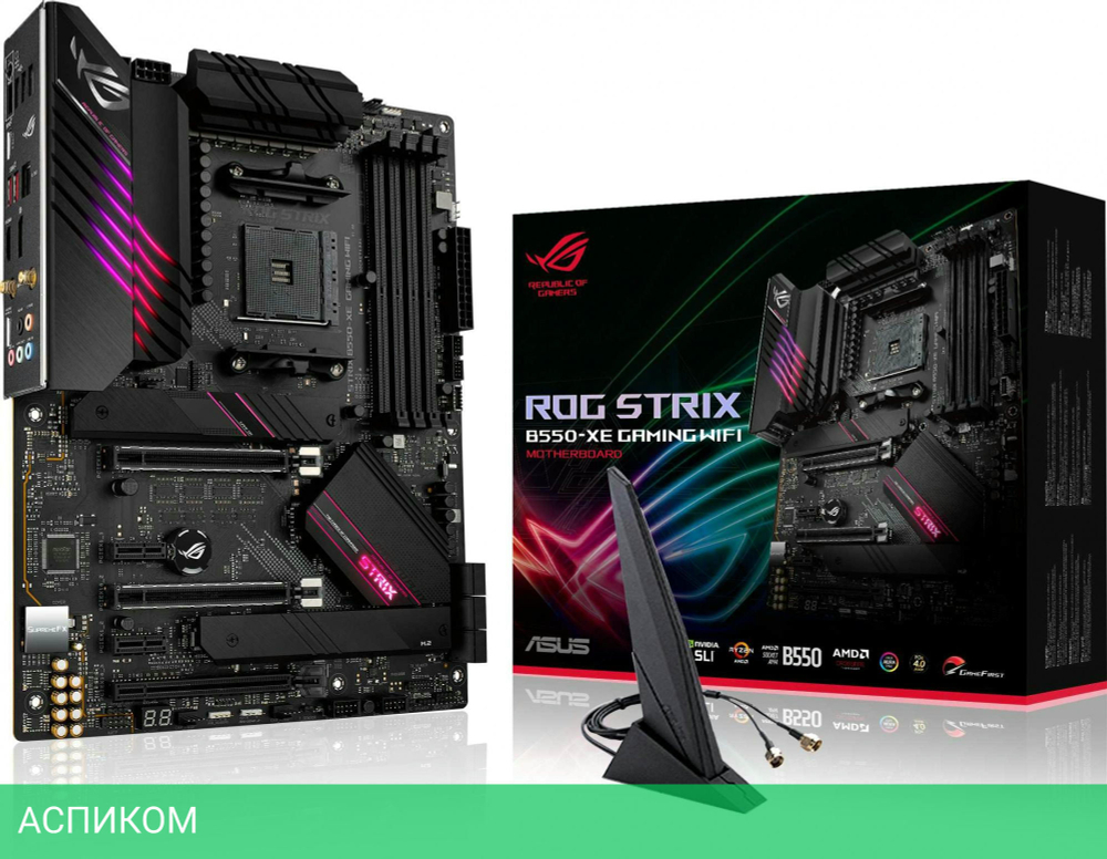 Материнская плата ASUS Rog Strix B550-XE Gaming WiFi