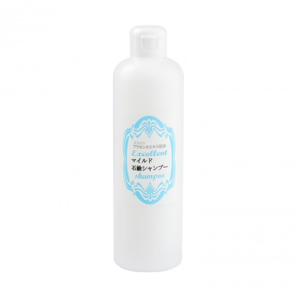 Мягкий плацентарный шампунь для волос Excellent shampoo 300ml