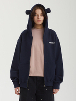 Женская Толстовка Bear Ear Zipup Crop Babyblue