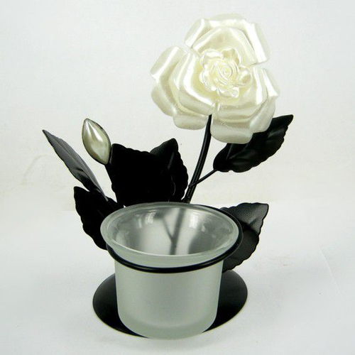 Подсвечник металлический 14см