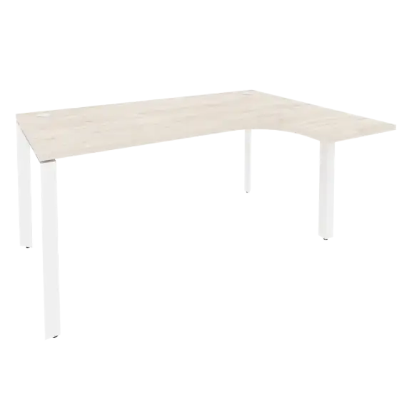 Onix Стол эргономичный правый на П-образном м/к O.MP-SA-4 (R) 1580*1180*750 (800/460)