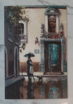 Любовь и дождь на улицах Парижа