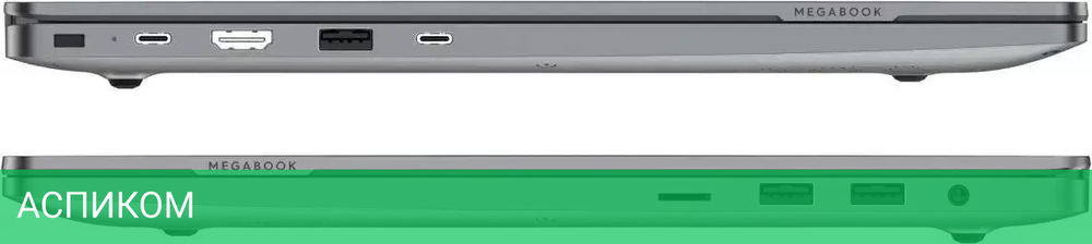 Ноутбук Tecno MegaBook T16 T16RA-NEG0