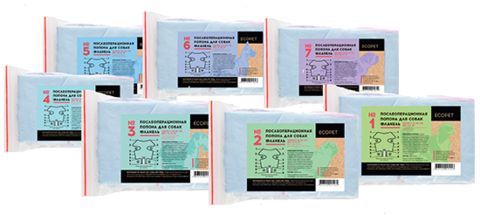 Попона Ecopet для собак № 4 (69-79 см) фланель