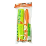 Ролик для одежды липкий + 2зап.блока Умничка 20л.косая насечка